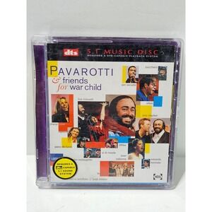 Pavarotti Friends for War Child 5.1 DTS Music CD Elton John Zucchero
